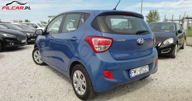 Hyundai i10 cena 32990 przebieg: 144000, rok produkcji 2014 z Wielichowo małe 154